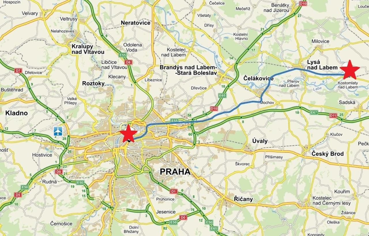 Alisa Apartments Kostomlaty nad Labem Екстер'єр фото